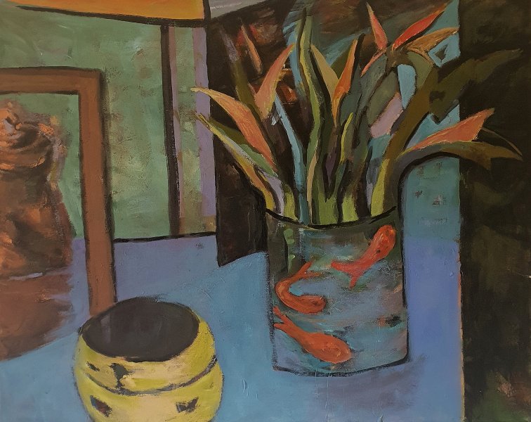 Annelie Smal - Fish and flowers
